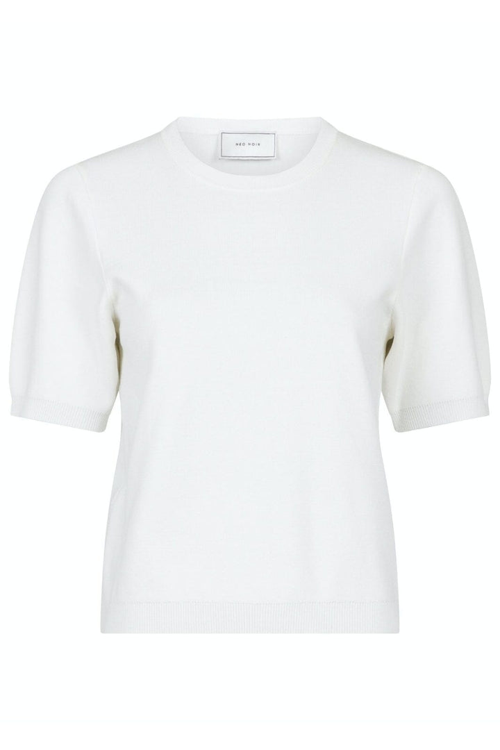 Neo Noir - Nimmo Knit Tee - Off White T-shirts