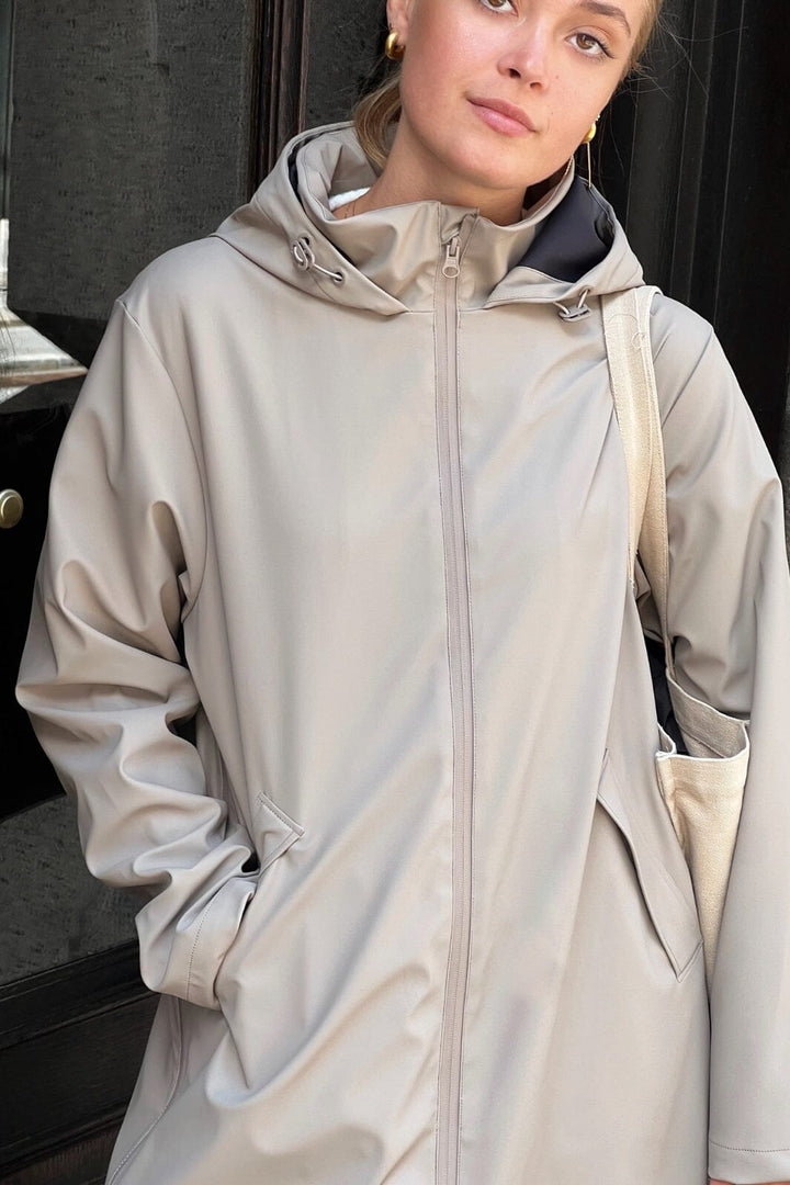 Neo Noir - Rocco C Jacket - Taupe Regnjakker