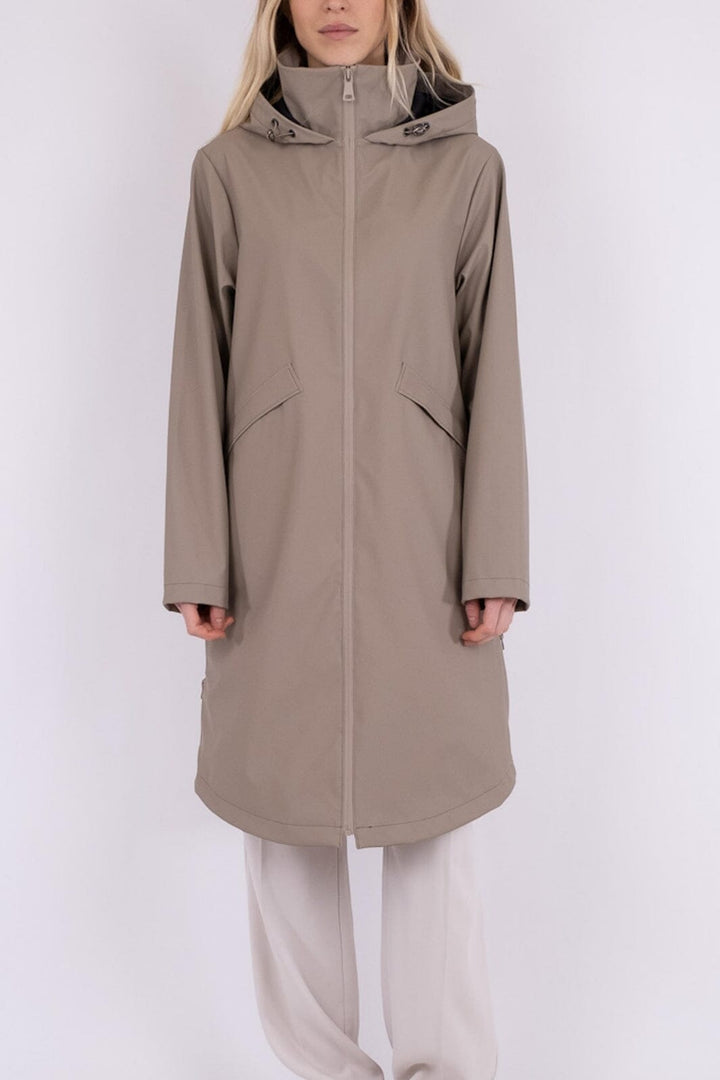 Neo Noir - Rocco C Jacket - Taupe Regnjakker