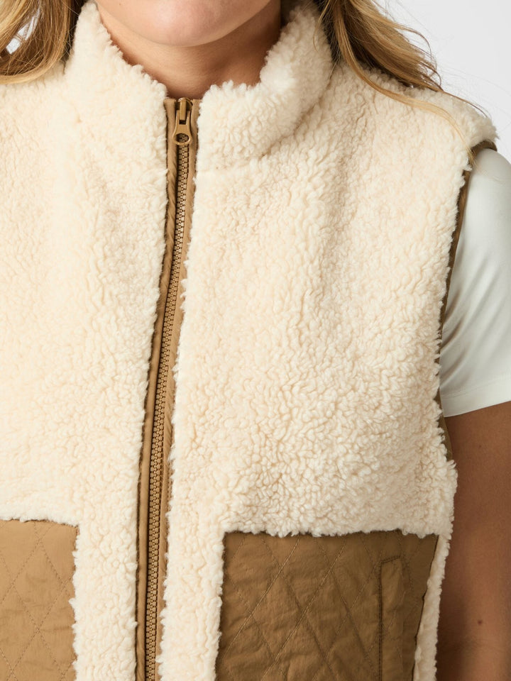 Neo Noir - Scout Teddy Waistcoat 155725 - 121 - Off White Frakker