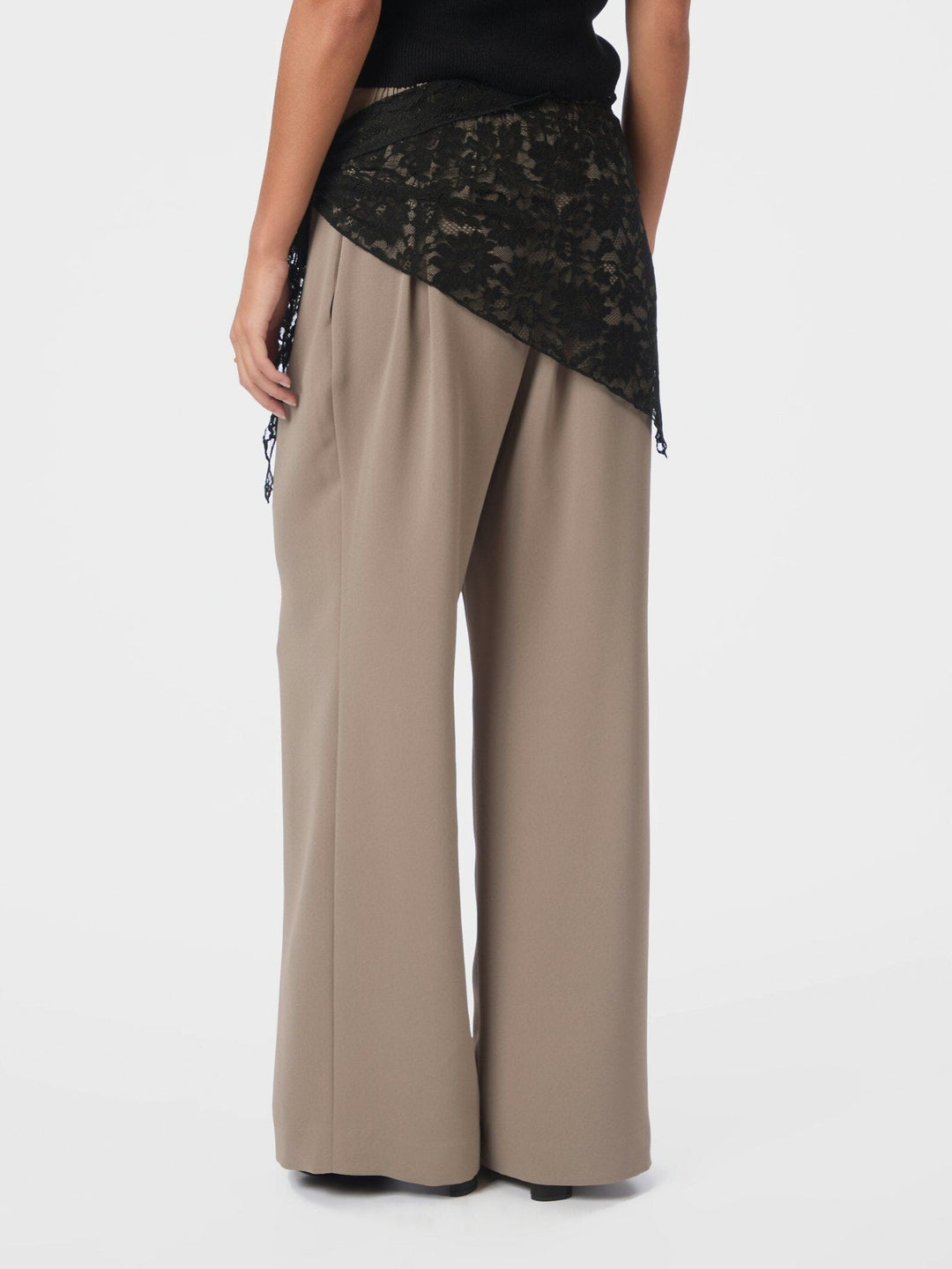 Neo Noir - Serina Lace Scarf 168194 - 100 - Black Tørklæder