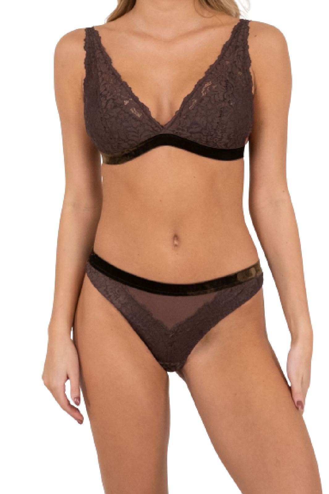 Neo Noir - Skin Blueberry String - Mocca