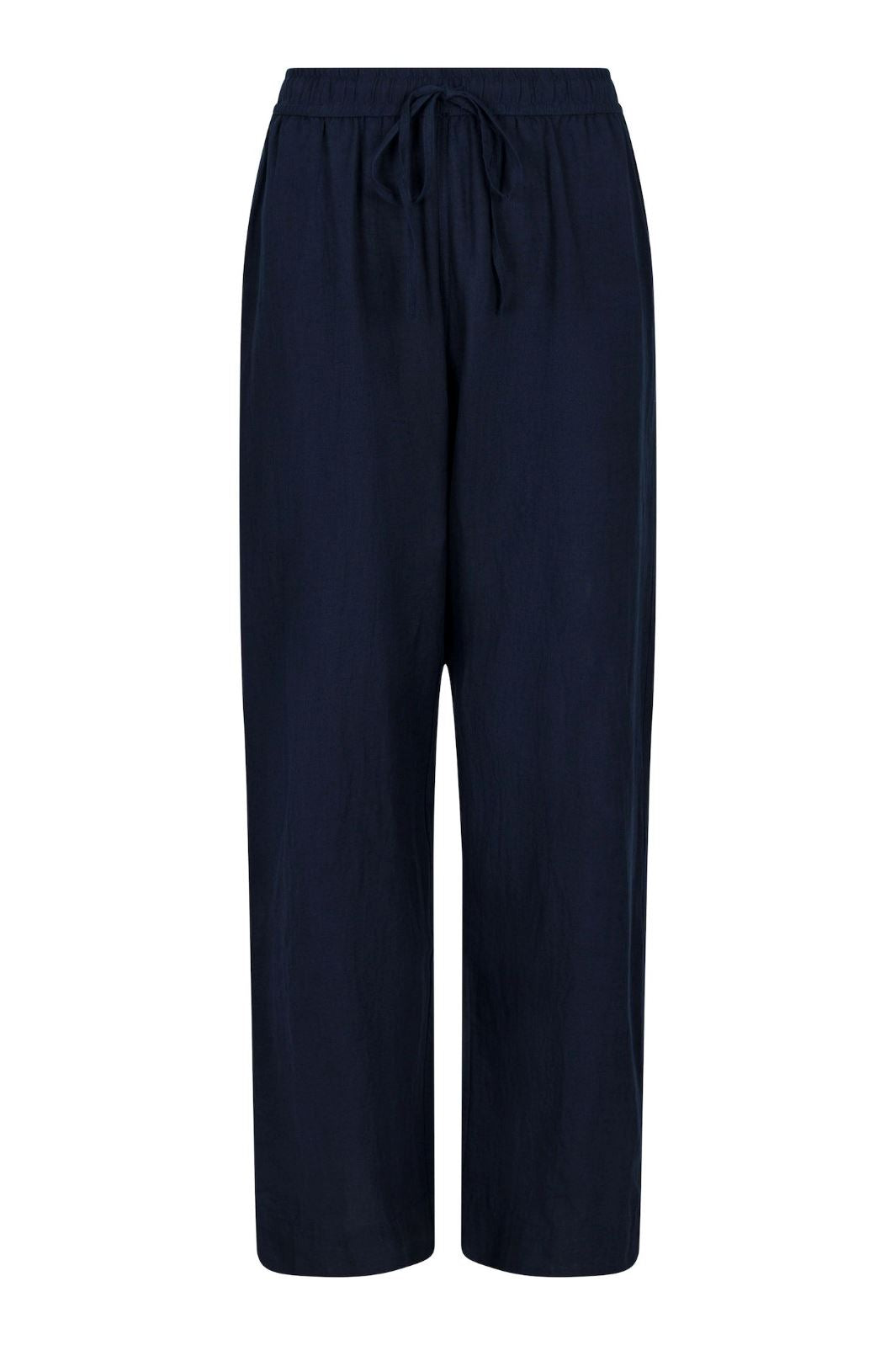Neo Noir - Sonar Linen Pants - Navy