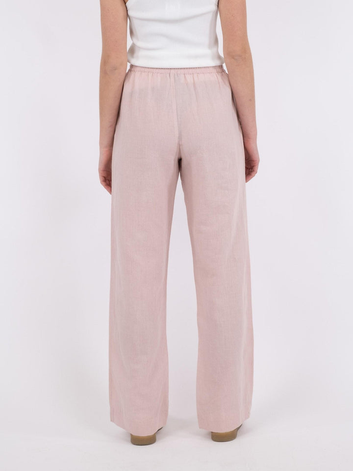 Neo Noir - Sonar Linen Pants - Rose Smoke Bukser