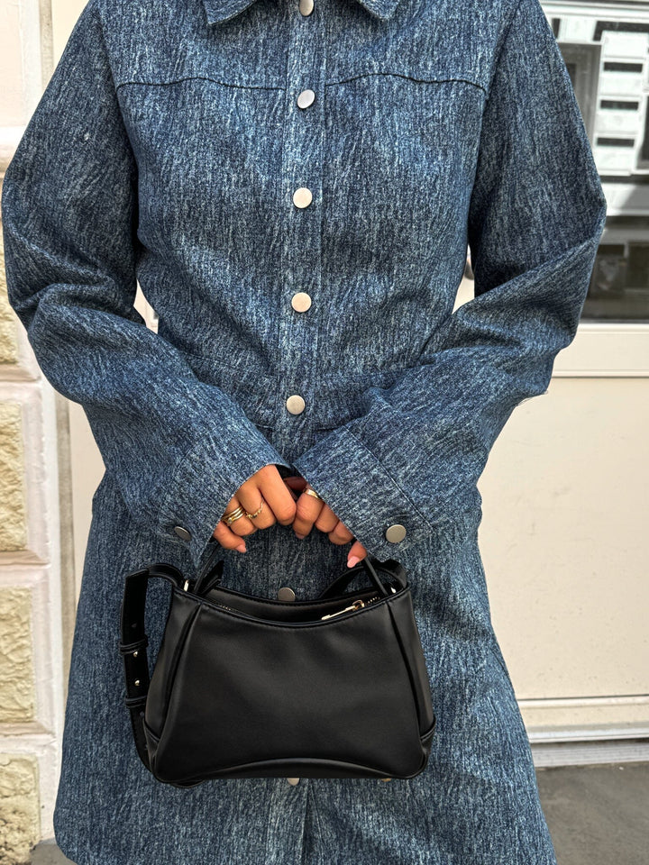 Noella - Benita Ls Dress - 1050 Blue Snow Wash