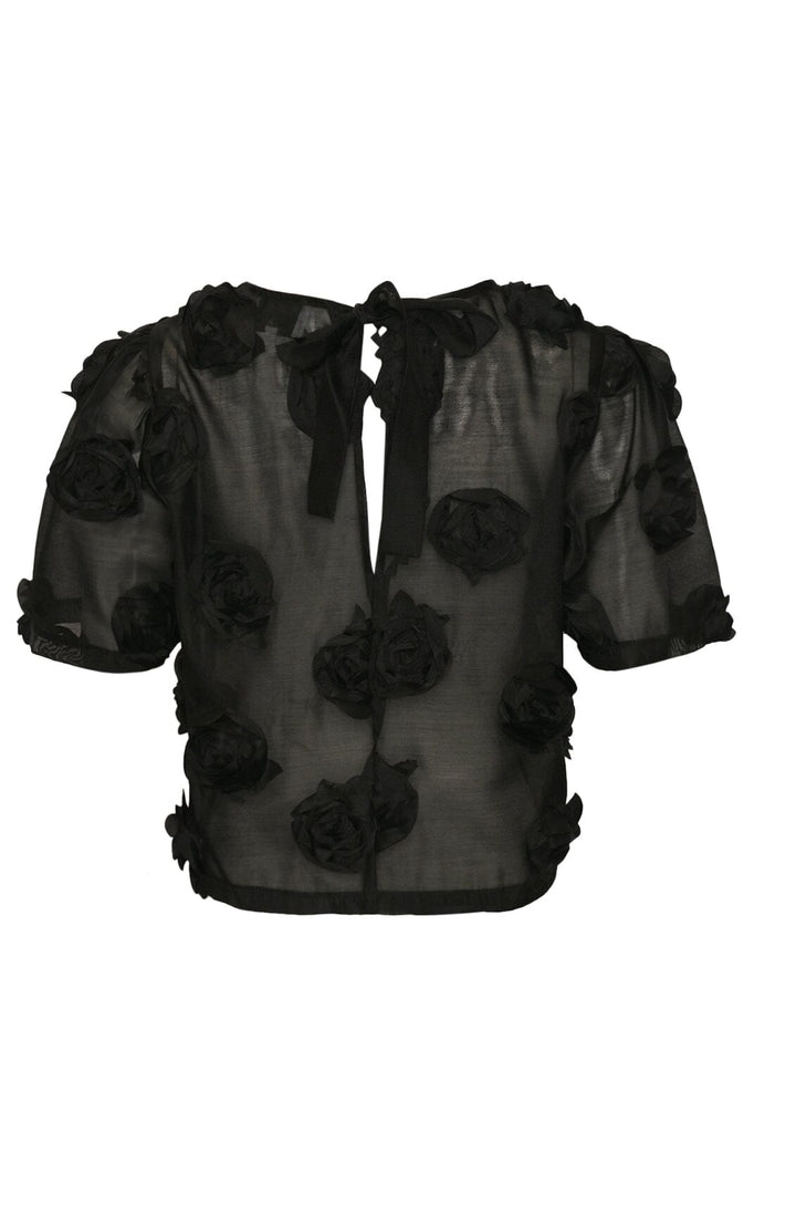 Noella - Kerrin Blouse - 004 Black Toppe