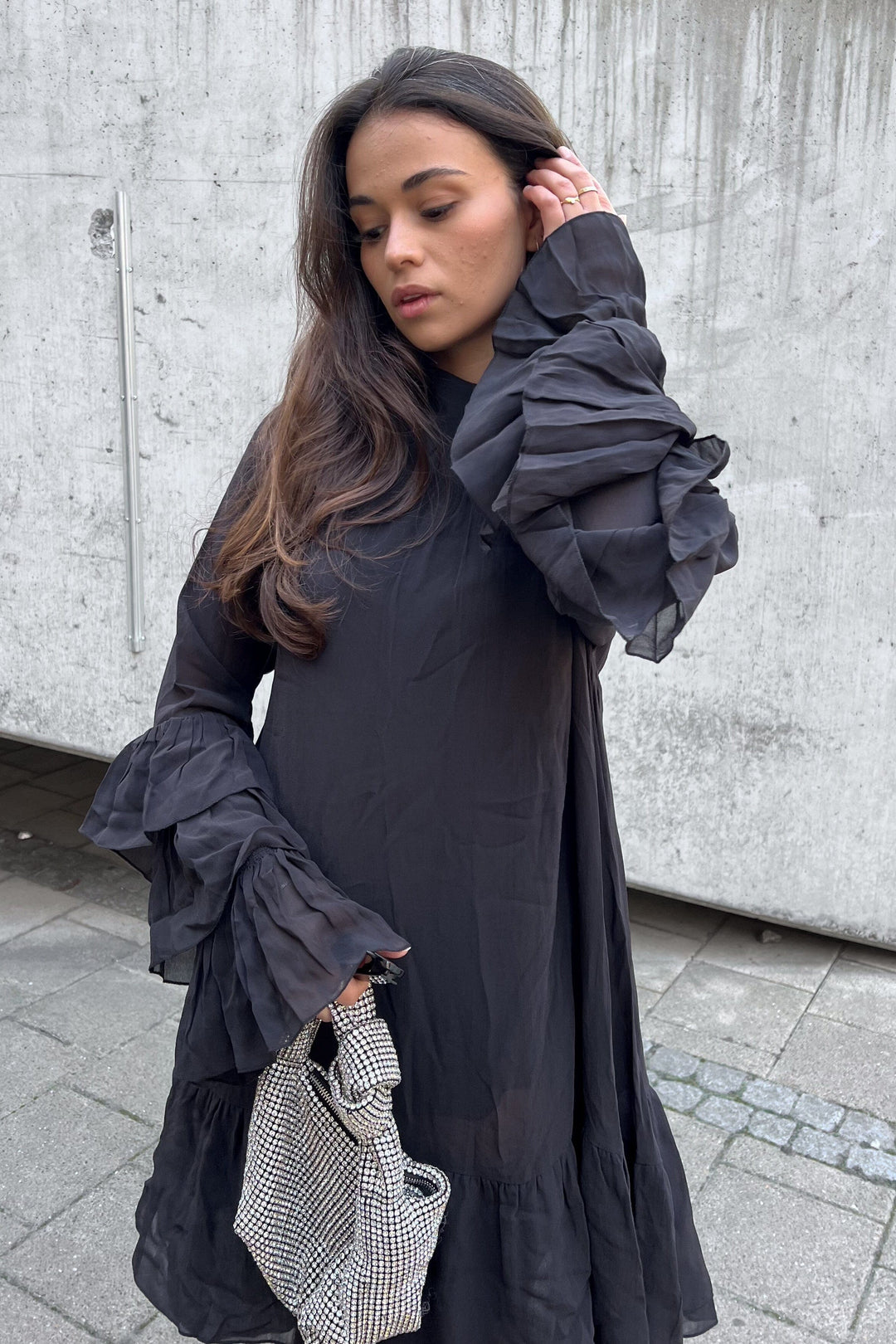 Noella - Lavanna Dress 14230002 - 004 - Black Kjoler