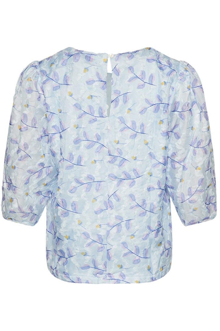 Noella - Mila Blouse - Light blue mix Bluser