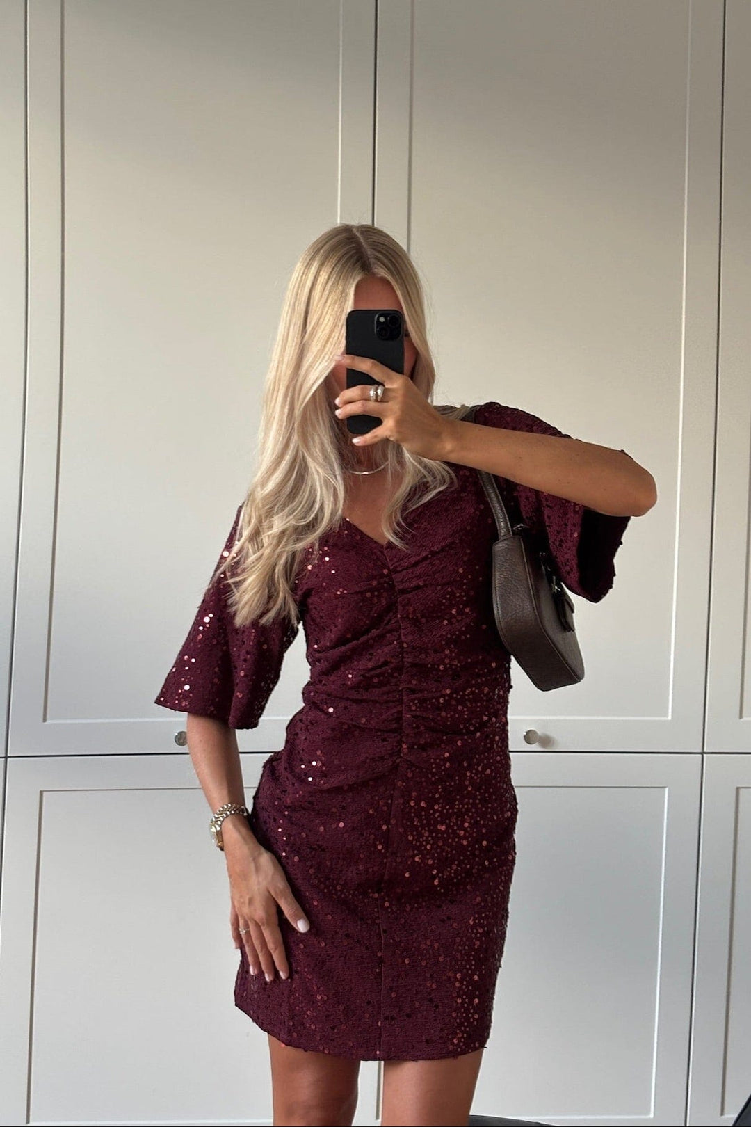 Noella - Soli Dress 11630001 - 1393 - Winetasting Kjoler