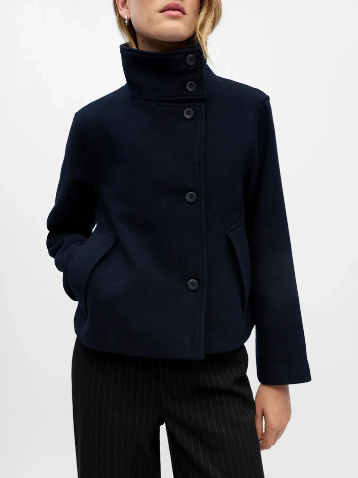 Object - Objriki Re Short Jacket - 4887609 Sky Captain Frakker