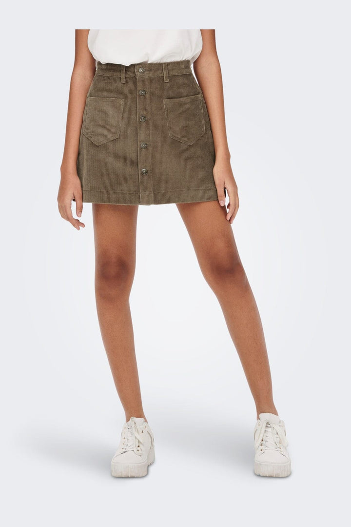 Only - Onlamazing Global Cord Skirt - 3982200 Cub