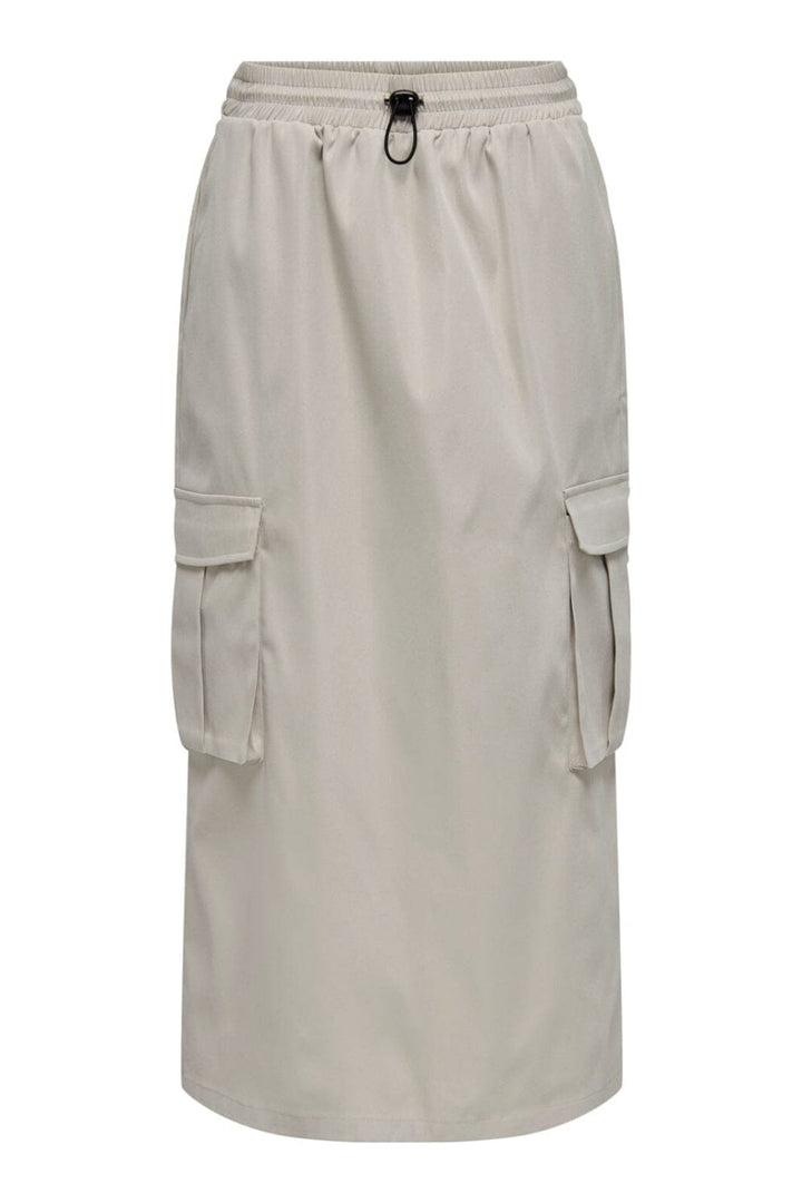 Only - Onlcashi Cargo Long Skirt - 4400568 Chateau Gray