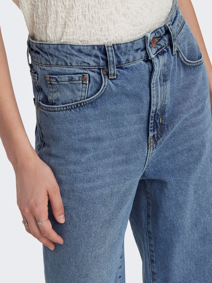 Only - Onlhope Wide Rea345 - 3562394 Light Blue Denim Jeans
