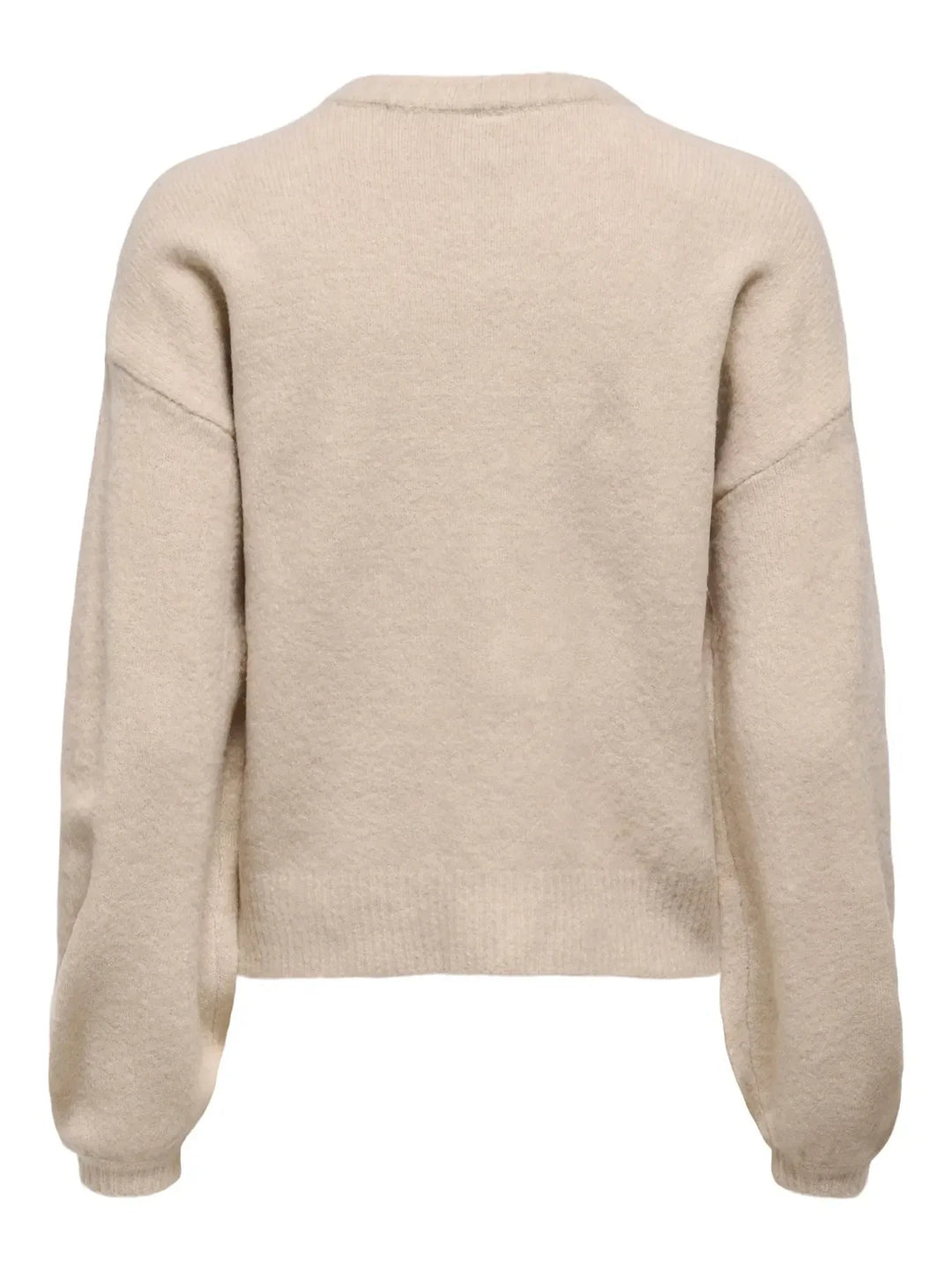 Only - Onlisabella L/S Cardigan Knt - 4901813 Pumice Stone Melange Cardigans