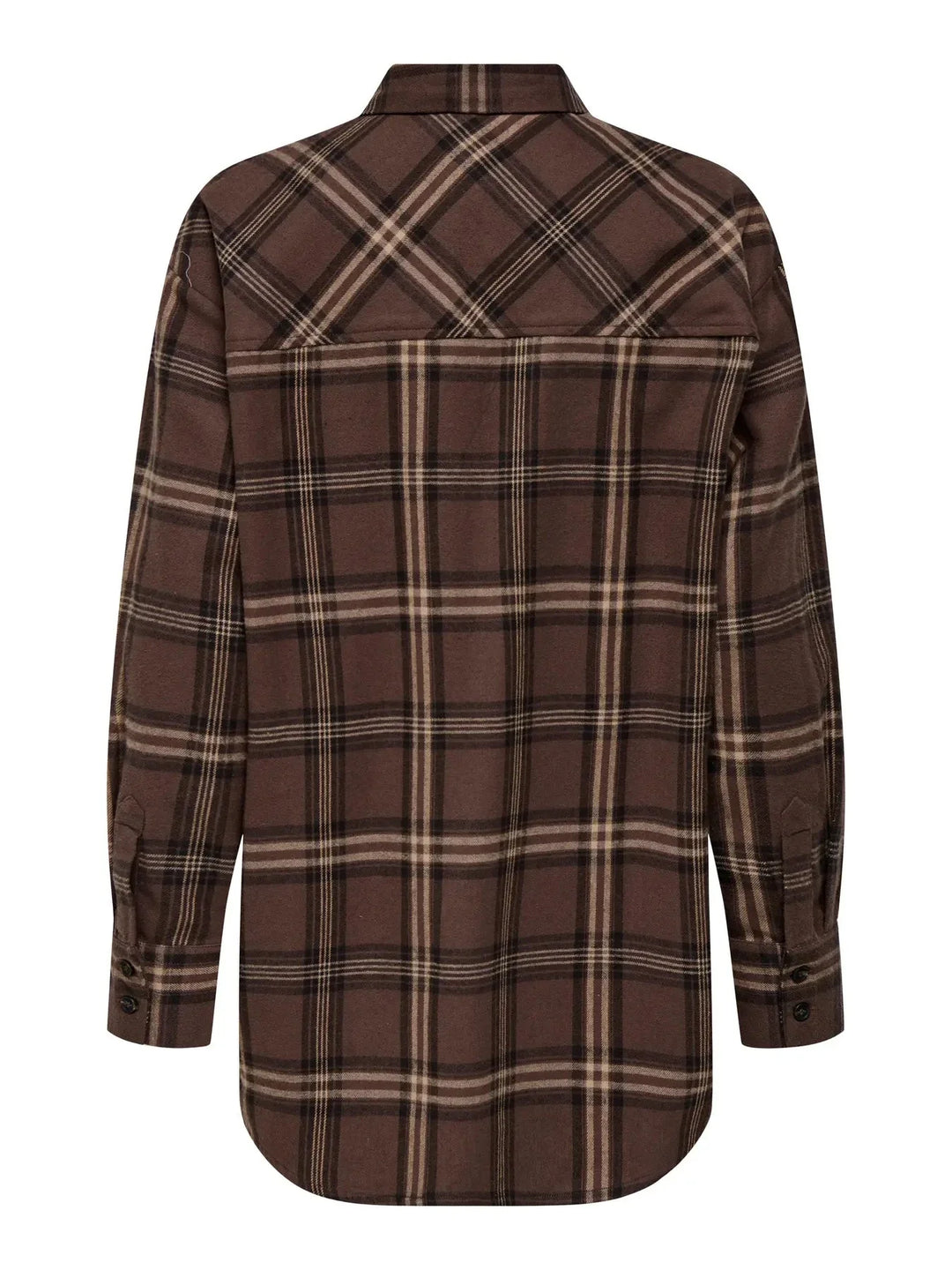 Only - Onljuliana Ls Loose Check Shirt - 4846080 Shopping Bag Texana Skjorter