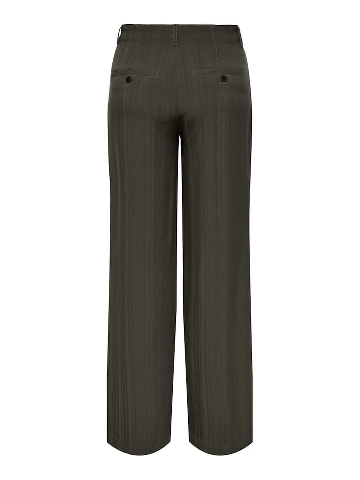 Only - Onlmateo Life Stripe Wide Pant Cc Tlr - 4786740 Mulch Bukser