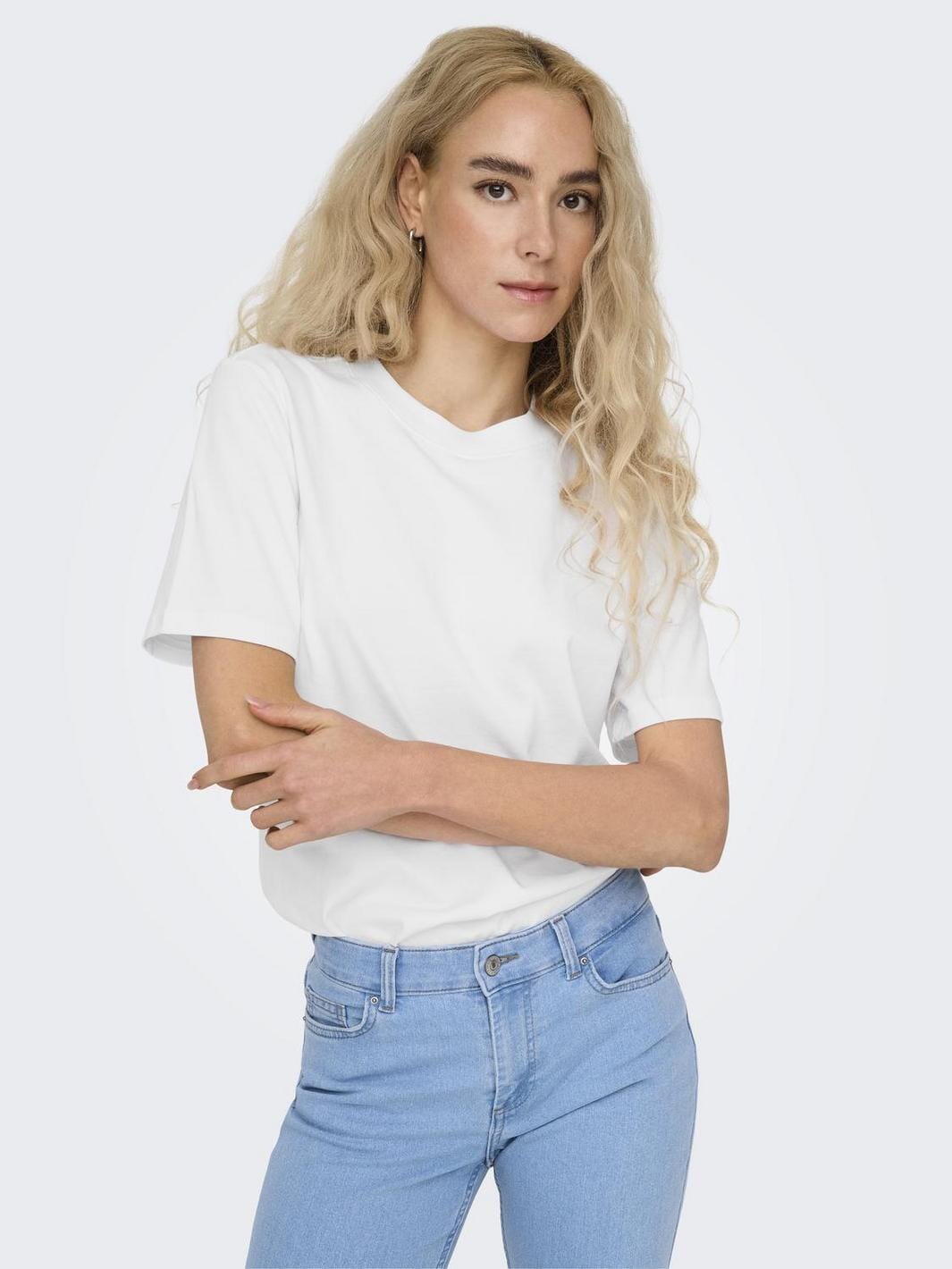 Only - Onlmonja S/S Tee - 4474467 White