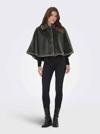 Only - Onlsof Fur Cape - 4880445 Thunderstorm Nederdele