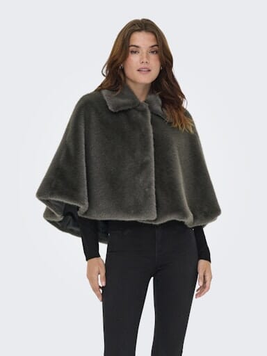 Only - Onlsof Fur Cape - 4880445 Thunderstorm Nederdele