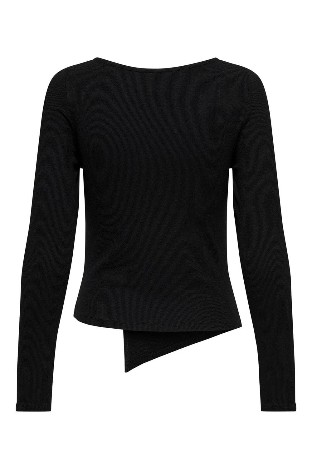 Only - Onlvic L/S Side Detail Top - 4968571 Black