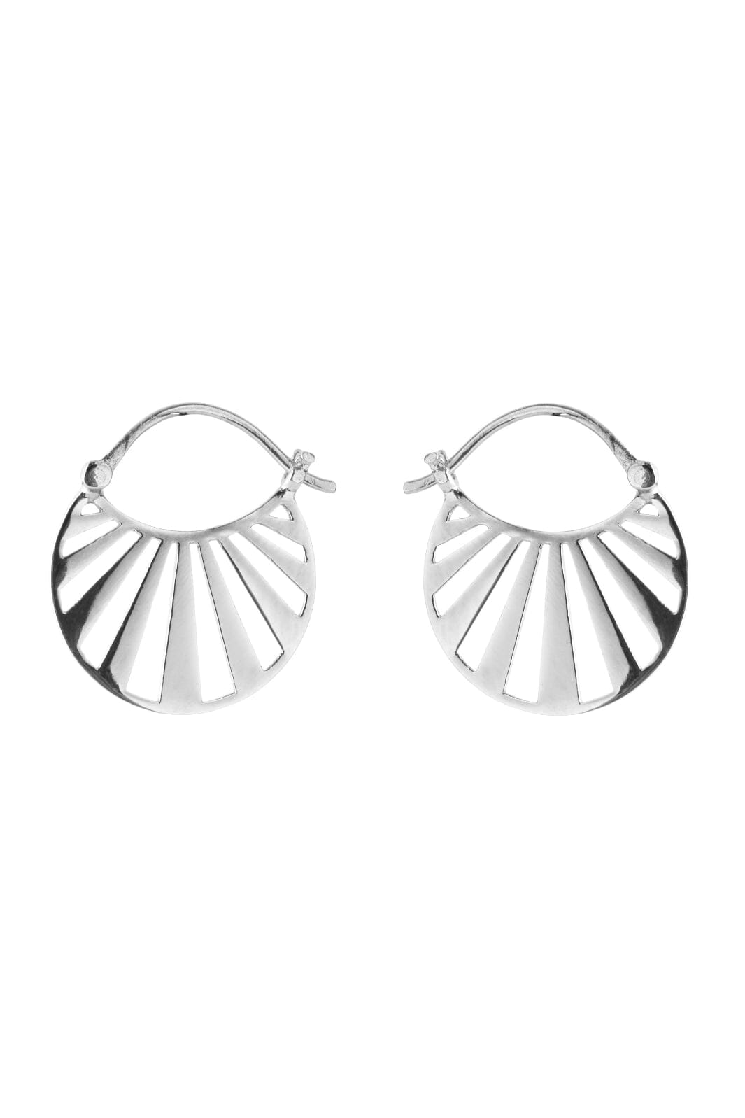 Pernille Corydon Jewellery - Small Misty Light Earrings - Silver