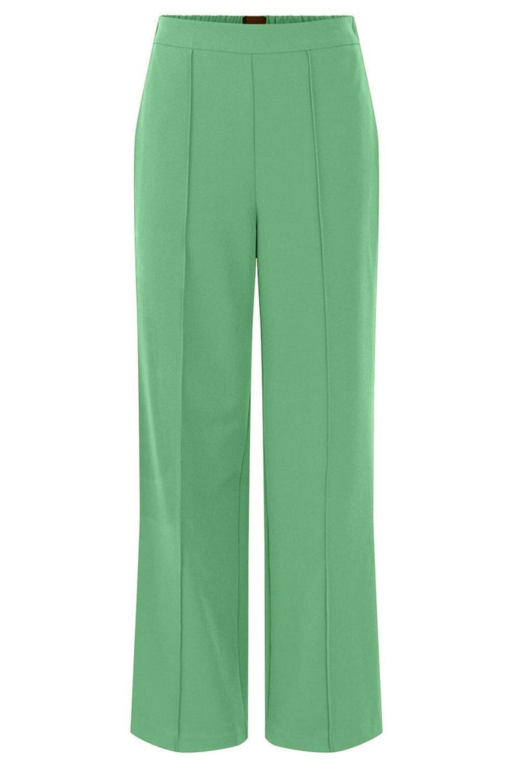 Pieces - Pcbossy Hw Wide Pants - Absinthe Green