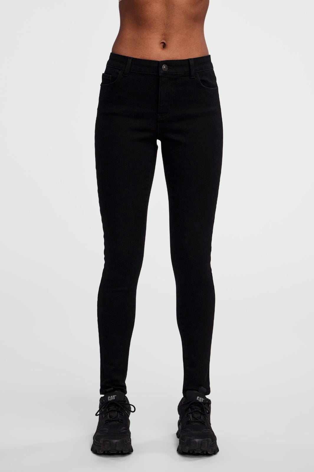 Pieces - Pcdana Skinny Jeans Bl102 - 4438592 Black Denim