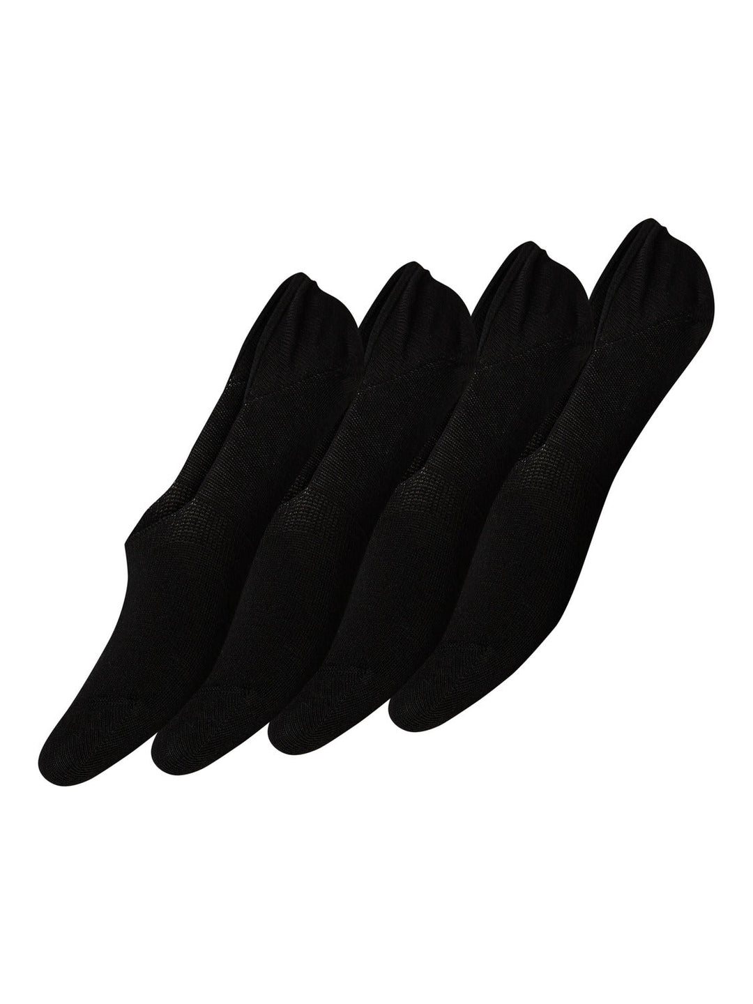 Pieces - Pcgilly Footies 4 Pack - Black
