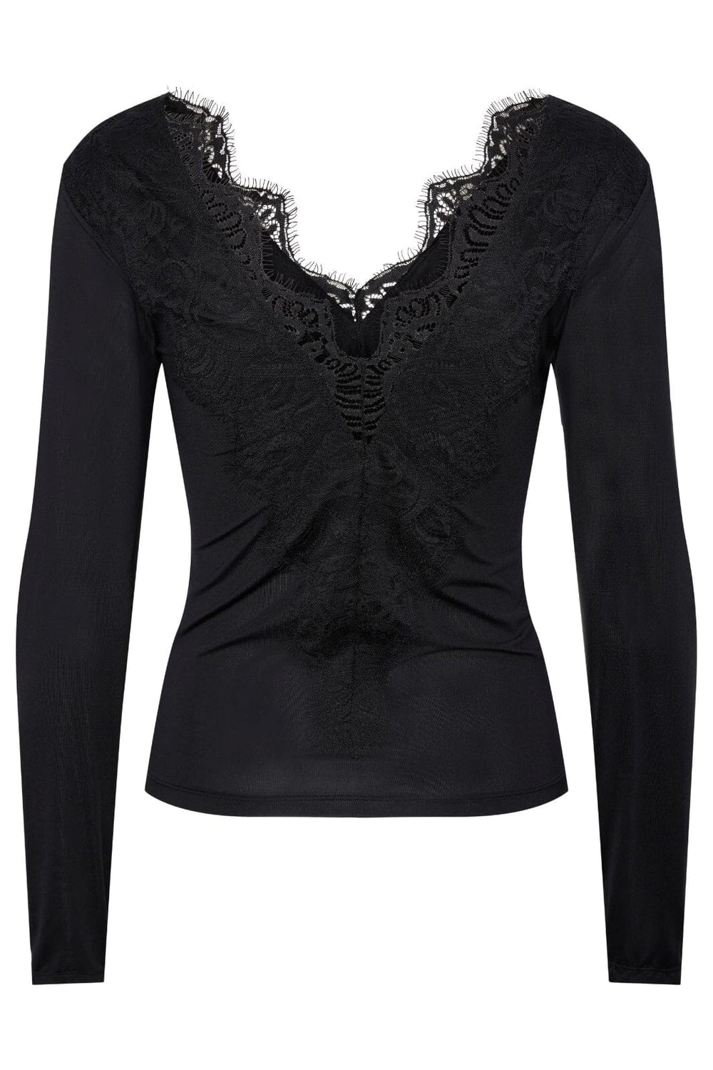 Pieces - Pcilu Ls Top - 4332361 Black Bluser