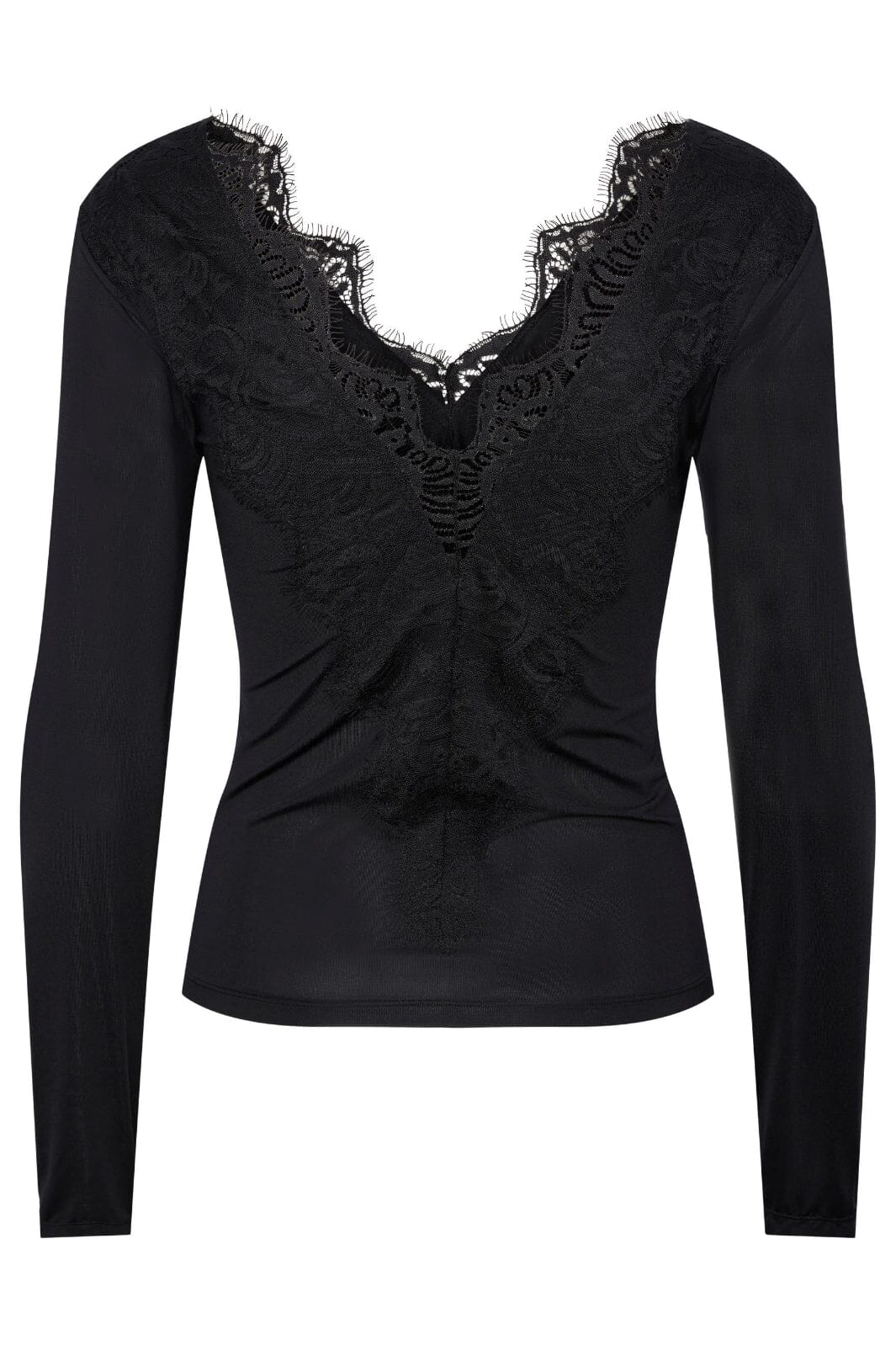 Pieces - Pcilu Ls Top - 4332361 Black Bluser