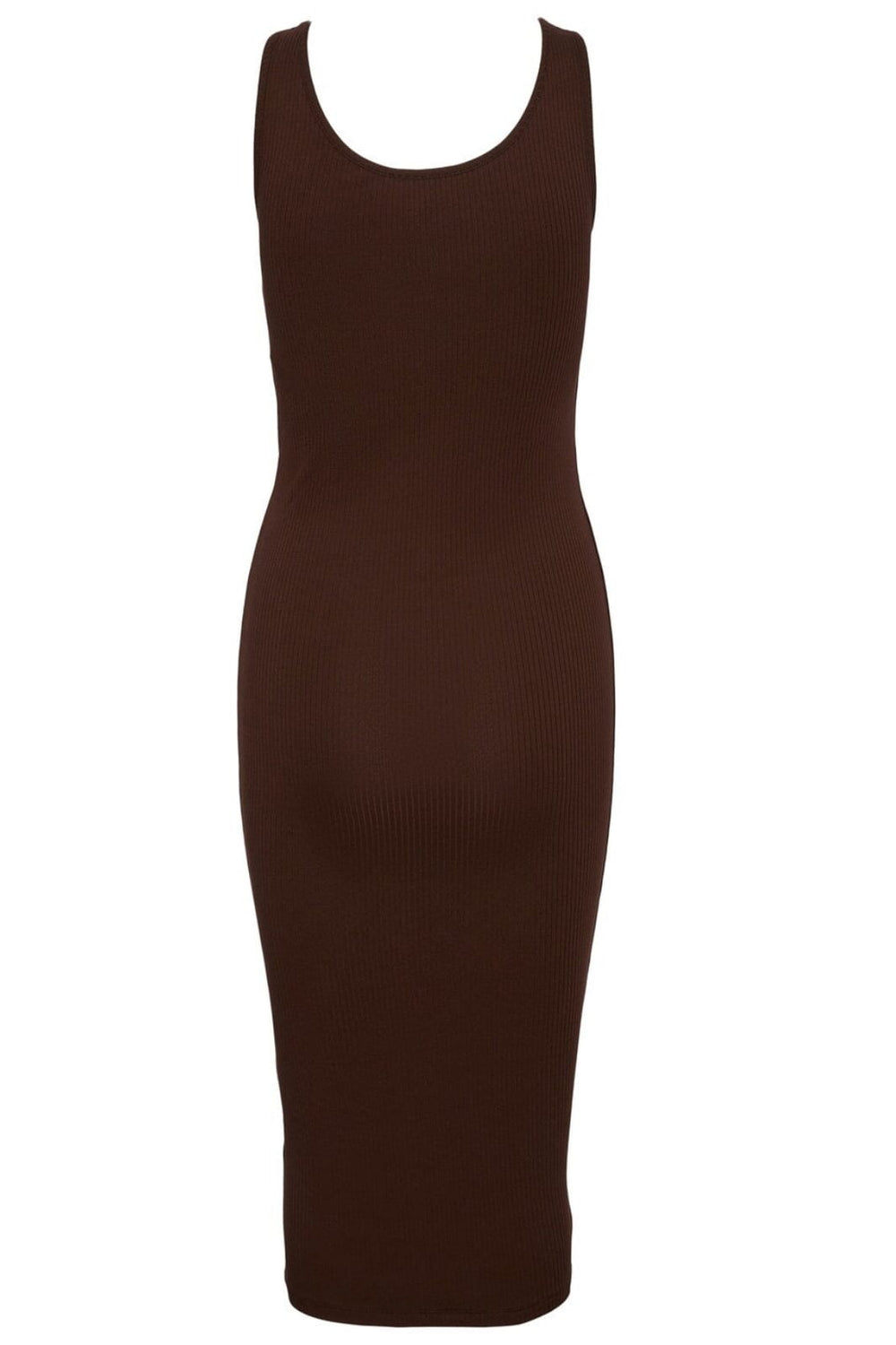 Pieces - Pckitte Tank Midi Dress - Black Kjoler
