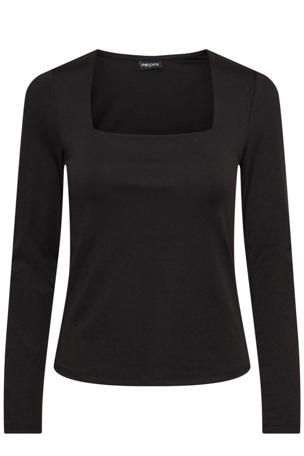 Pieces - Pcminni Ls Blouse Pb - 4504964 Black Bluser