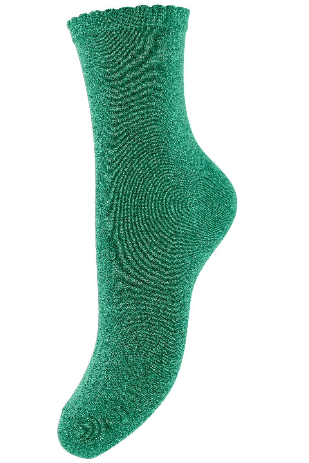 Pieces - Pcsebby Glitter Long 1 Pack Socks - Parakeet