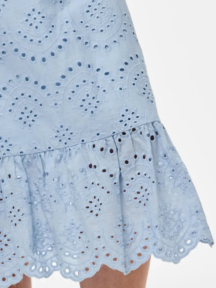 Pieces - Pcvilde Strap Dress - 4703760 Cashmere Blue Kjoler