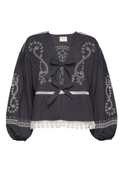 Sissel Edelbo - Lia Top SE 1397 - Asphalt Bluser