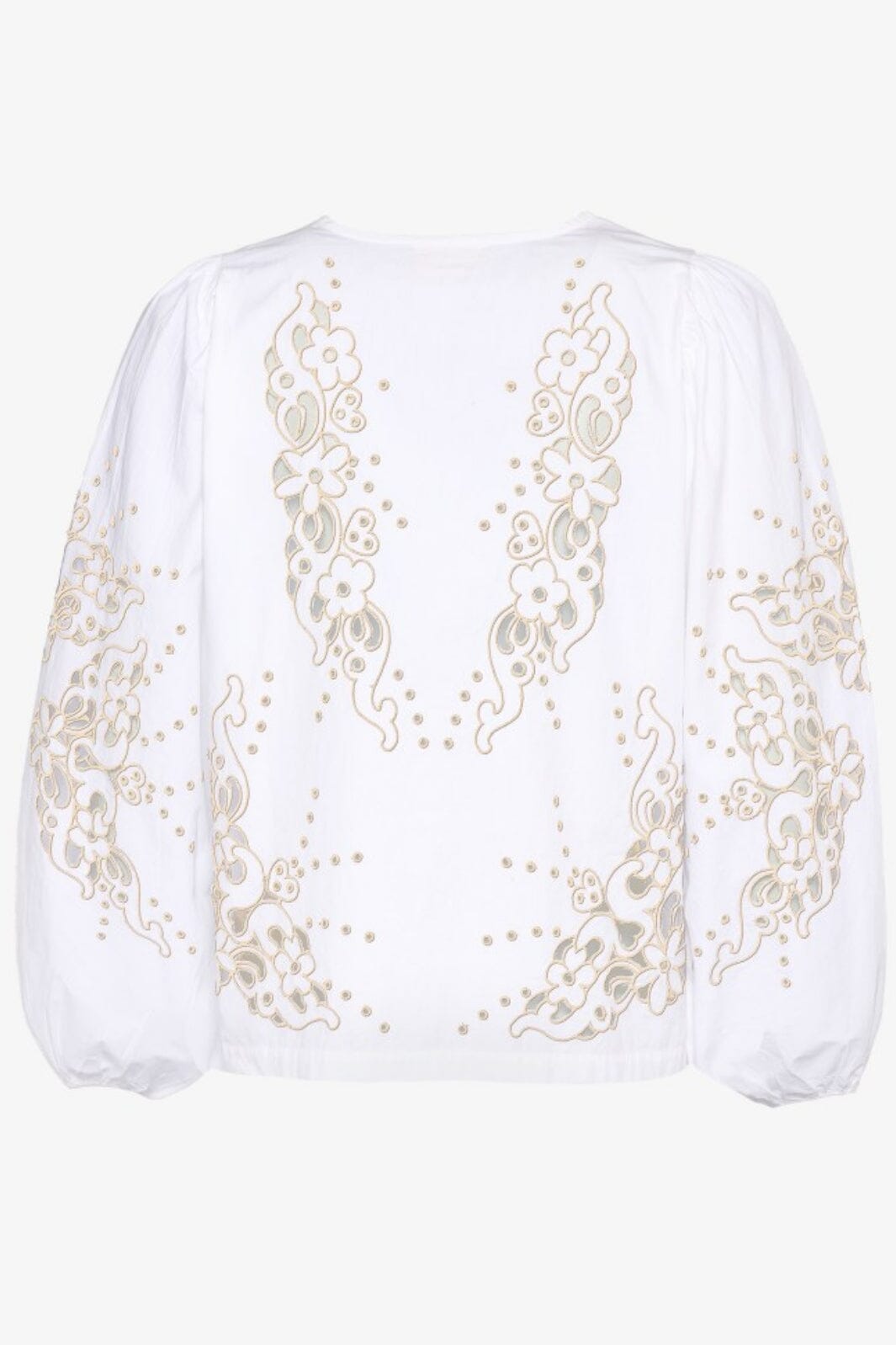 Sissel Edelbo - Magdalena Top SE 1392 - Ecru Bluser