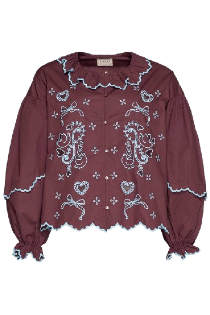 Sissel Edelbo - Tone Shirt SE 1710 - Wine