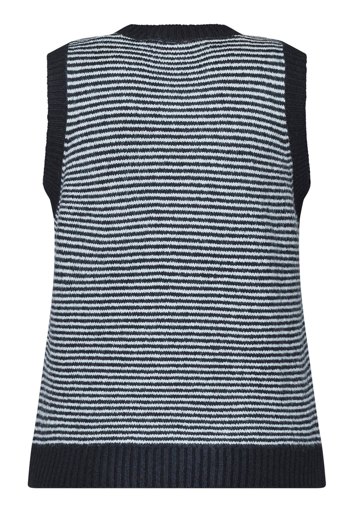Sisters Point - Megi-Ve 19047 - 832 - Black/Cream Strikbluser