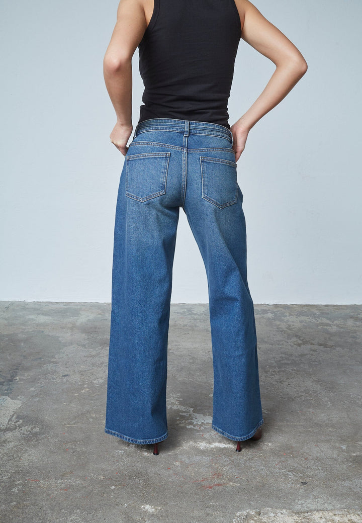 Sisters Point - Onea-Belt.Je5 18667 - 925 - Vintage Blue Jeans