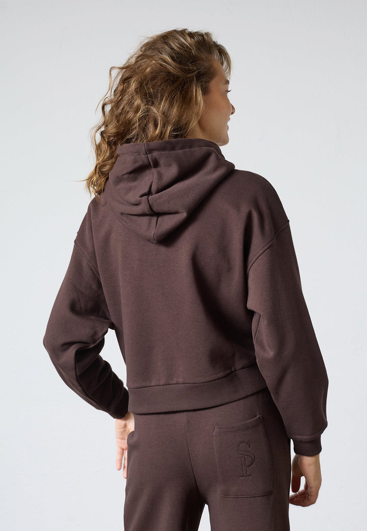 Sisters Point - Vemia-Hood 19157 - 200 - Brown Sweatshirts