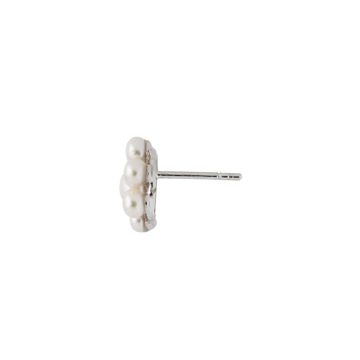 Stine A - Bloom Pearl Berries Earring Silver - Single - 1339-00-S Øreringe
