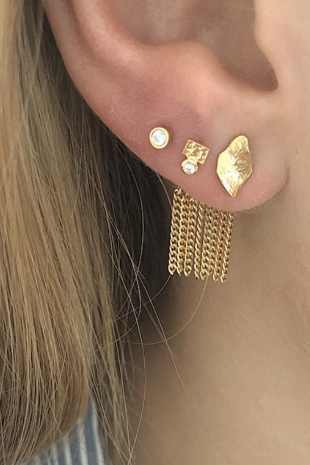 Stine A - Petit Ile De L'Amour Earring Goldenen - 1204-02-S