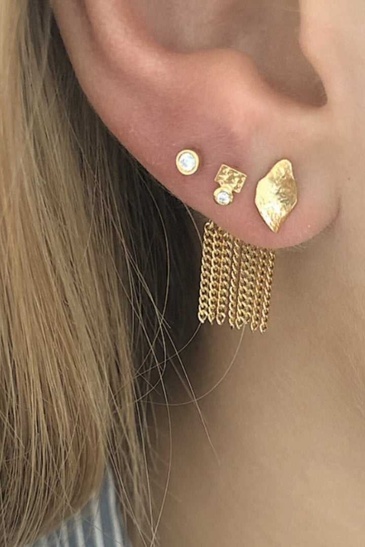 Stine A - Petit Ile De L'Amour Earring Goldenen - 1204-02-S