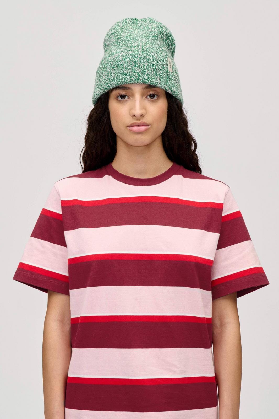 Stine Goya - 2469 Wool, Beaniesg-ps26-a054-2469 - Green Huer