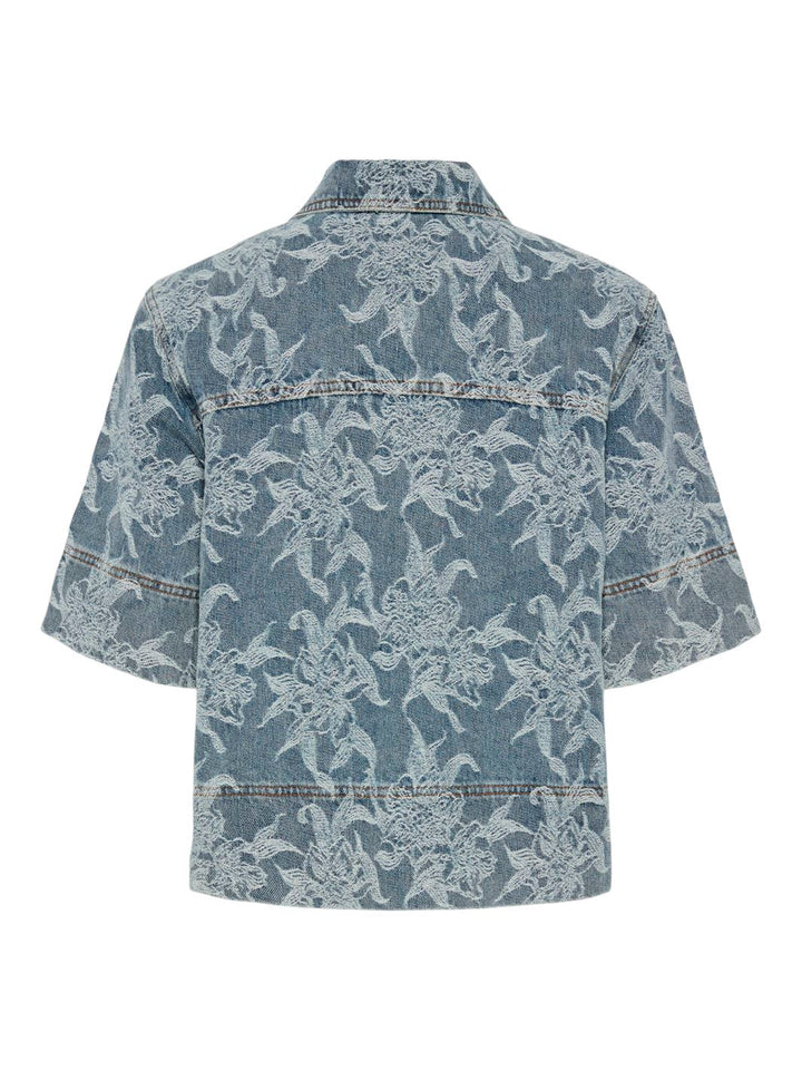 YAS - Yasflamera 2/4 Denim Shirt - 4680586 Light Blue