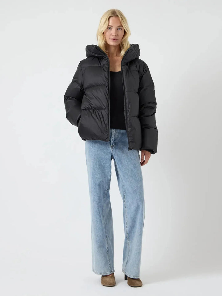 Y.A.S - Yaspoppel Down Blend Jacket - 4872556 Black Jakker