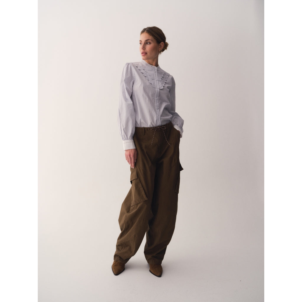 Gossia - Palomago Shirt G2626 - Blue Stripes