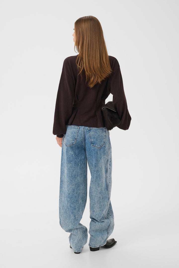 Gestuz - Gzmanzi Waist Pullover 10911492 - 191018 - Ganache