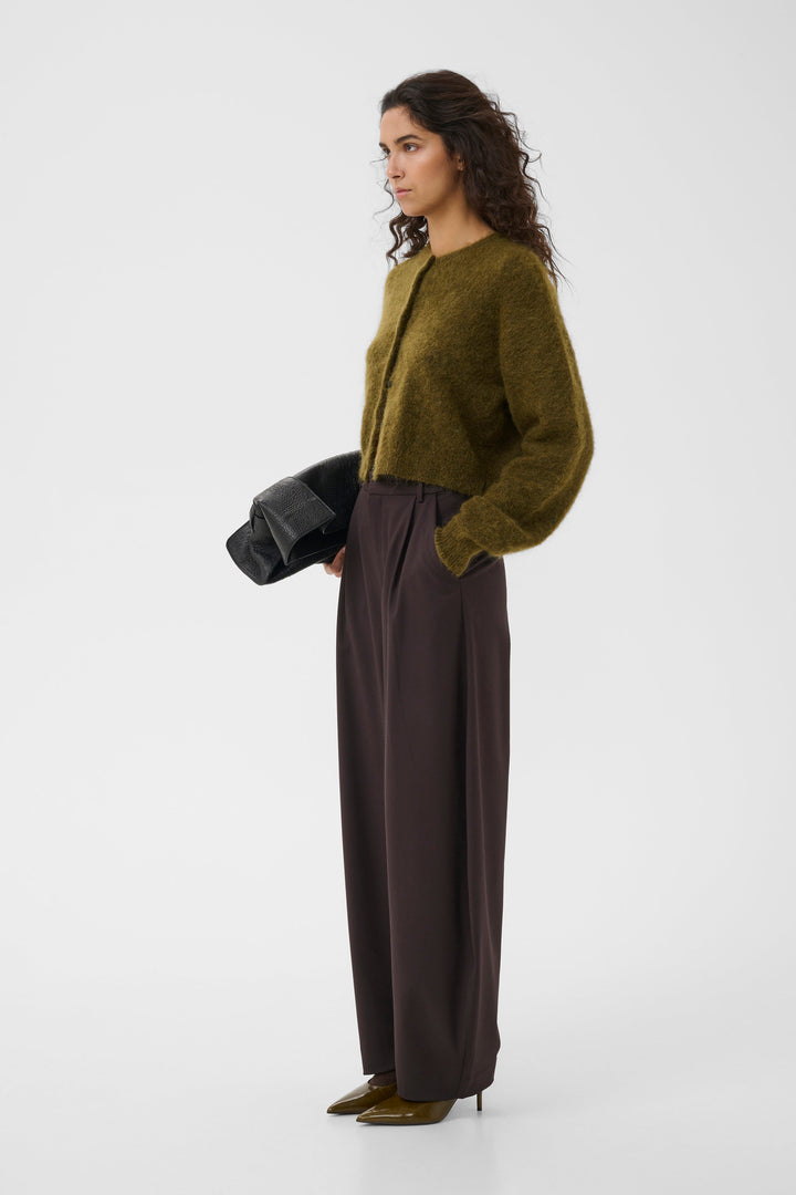 Gestuz - Gzdebbie Short Cardigan 10911515 - 1808321 - Plantation Melange