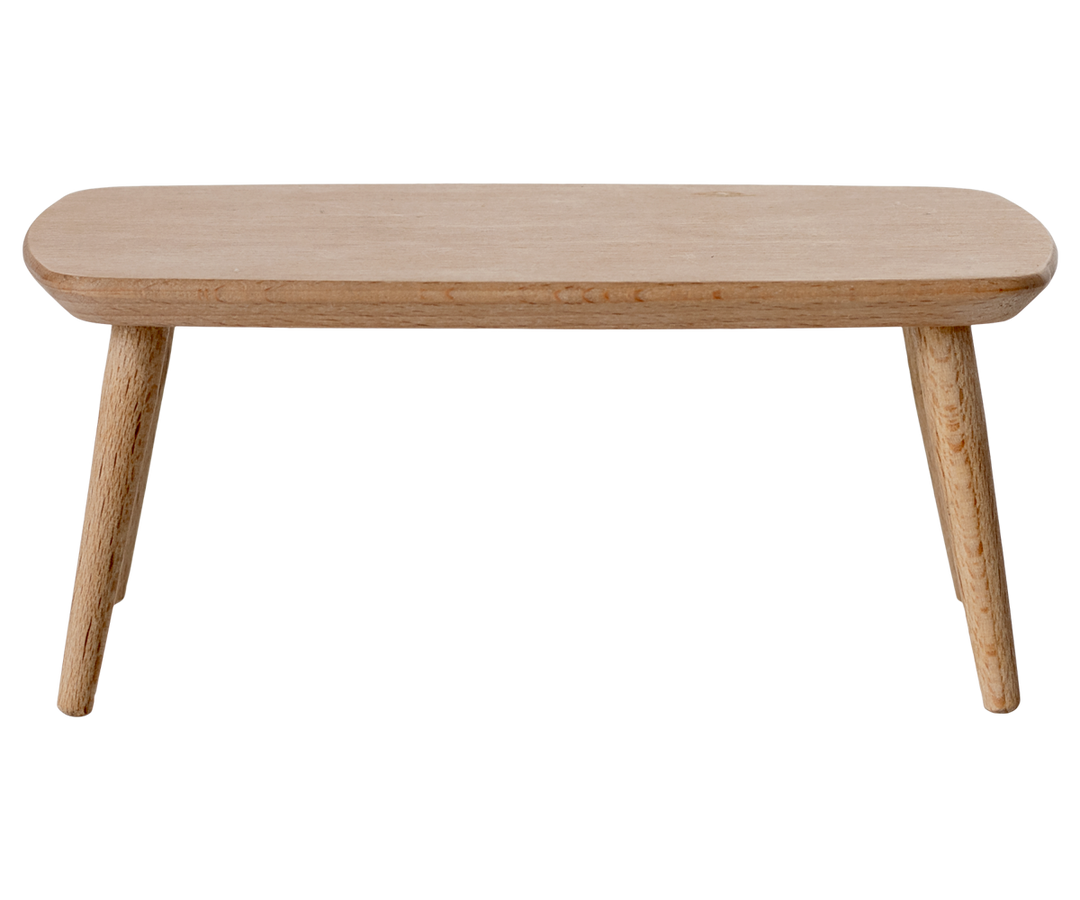 Maileg - Sofabord, Mus - Natur - Mouse Furniture